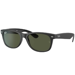 Óculos de Sol Masculino Ray-Ban Preto Fosco New Wayfarer RB2132 6462/31 58