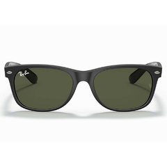 Óculos de Sol Masculino Ray-Ban Preto Fosco New Wayfarer RB2132 6462/31 58