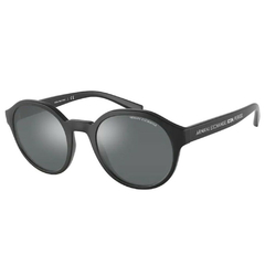 Óculos de Sol Unissex Armani Exchange Preto Fosco Redondo AX4114S 80786G 51