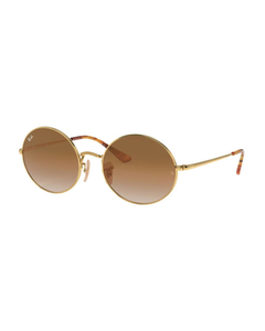 Óculos de Sol Unissex Ray-Ban Dourado Oval RB1970 9147/51 54