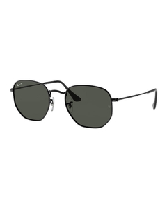 Óculos de Sol Unissex Ray-Ban Preto Hexagonal RB3548NL 002/58