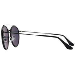 Óculos de Sol Unissex Ray-Ban Preto Redondo RB3647N 002/R5 51