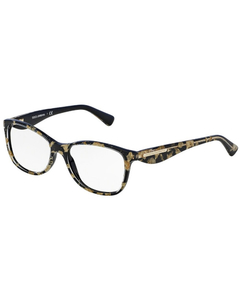 Óculos de Grau Feminino Dolce&Gabbana Preto/Floral Clássico DG3174 2745 54