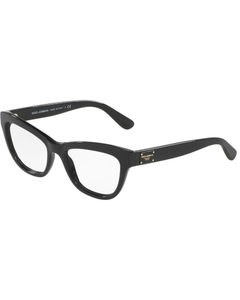Óculos de Grau Feminino Dolce&Gabbana Preto Gatinho DG3253 501 51