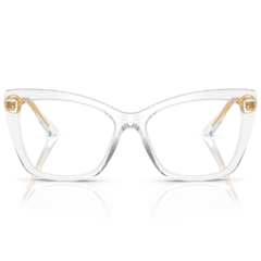 Armação para Óculos Feminino Dolce&Gabbana Cristal Gatinho DG3348 3133 55