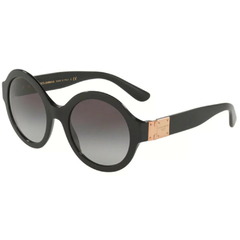 Óculos de Sol Feminino Dolce&Gabbana Preto Redondo DG4331 501/8G 53