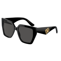 Óculos de Sol Feminino Dolce&Gabbana Preto Quadrado DG4438 501/87 55