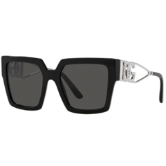 Óculos de Sol Feminino Dolce&Gabbana Preto Quadrado DG4446-B 501/87 53