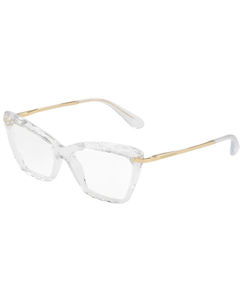 Óculos de Grau Feminino Dolce&Gabbana Cristal Gatinho DG5025 3133 53