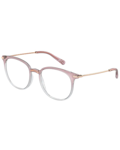 Óculos de Grau Feminino Dolce&Gabbana Rosa Cristal Redondo DG5071 3303 52