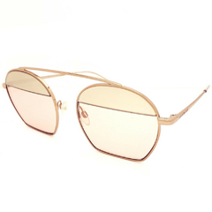 Óculos de Sol Feminino Emporio Armani Rosé Geométrico EA2086 3167/5 56