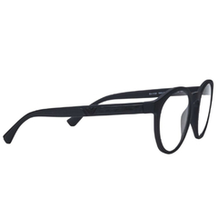 Óculos de Grau Unissex Emporio Armani Preto Fosco Clip-On EA4152 5801/1W 52