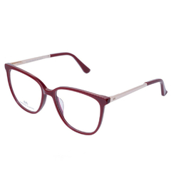 Óculos de Grau Feminino Empório Glasses Vinho Quadrado EG3040 C9 53