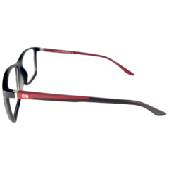 Armação para Óculos Masculino Empório Glasses Preto Fosco Retangular EG3237 C15 57