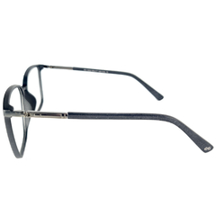 Armação para Óculos Masculino Empório Glasses Preto Fosco Quadrado EG3282 C15 55