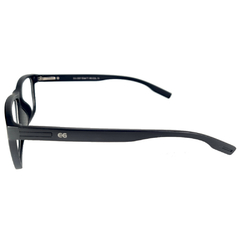 Armação para Óculos Masculino Empório Glasses Preto Fosco Retangular EG3301 C15 53