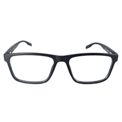 Armação para Óculos Masculino Empório Glasses Preto Fosco Retangular EG3301 C15 53