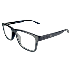 Armação para Óculos Masculino Empório Glasses Preto Fosco Retangular EG3301 C15 53