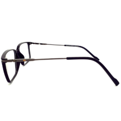 Armação para Óculos Masculino Empório Glasses Preto Retangular EG3415 C5 54