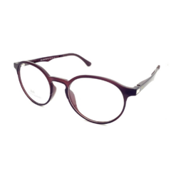 Armação para Óculos Unissex Empório Glasses Marrom Clip-On EG3494 C12 51