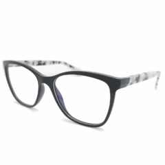 Armação para Óculos Feminino Empório Glasses Preto Gatinho EG3497 C15 51