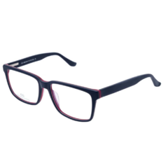 Armação para Óculos Masculino Empório Glasses Azul Fosco Clip-On EG3561 C13 58