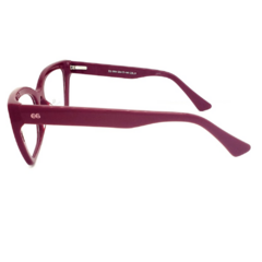 Armação para Óculos Feminino Empório Glasses Bordô Clip-On EG3564 C9 54
