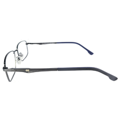 Armação para Óculos Masculino Empório Glasses Preto Fosco Retangular EG4066 C8 52