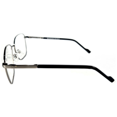 Armação para Óculos Masculino Empório Glasses Grafite Redondo/Retangular EG4079 C2 54