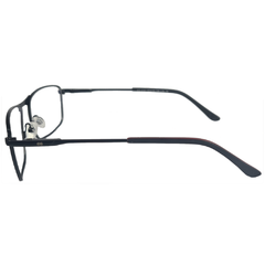 Armação para Óculos Masculino Empório Glasses Preto Fosco Retangular EG4161 C15 53