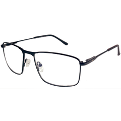 Armação para Óculos Masculino Empório Glasses Preto Fosco Retangular EG4161 C15 53