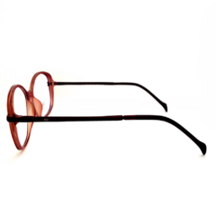 Armação para Óculos Feminino Empório Glasses Ferrugem Cristal Oval EG5520 C4 52