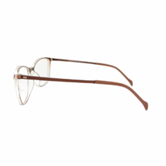 Armação para Óculos Feminino Empório Glasses Bronze Gatinho EG5532 C12 52