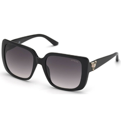 Óculos de Sol Feminino Guess Preto Quadrado GU7788-S 01B 58