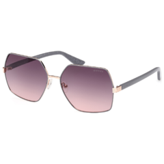 Óculos de Sol Feminino Guess Rosé/Cinza Quadrado GU7881-H 20B 58