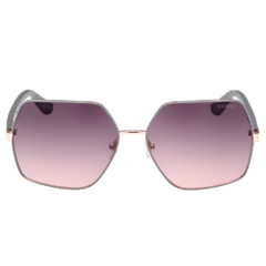 Óculos de Sol Feminino Guess Rosé/Cinza Quadrado GU7881-H 20B 58