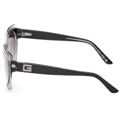Óculos de Sol Feminino Guess Preto/Cristal Gatinho GU7909 05B 53