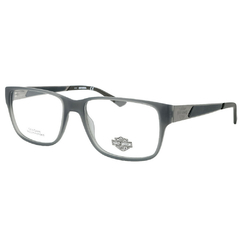 Óculos de Grau Masculino Harley-Davidson Cinza Fosco Clássico HD0819 020 57