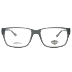 Óculos de Grau Masculino Harley-Davidson Cinza Fosco Clássico HD0819 020 57