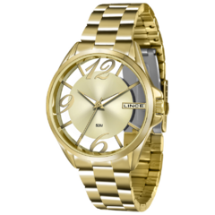 Relógio de Pulso Quartz Feminino Lince LRG604L C2KX