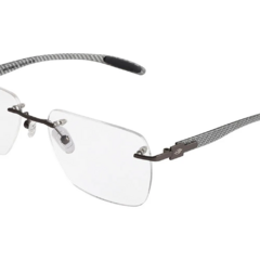 Armação para Óculos Masculino Mormaii Cinza Chumbo Três Peças M6129 DM3 55