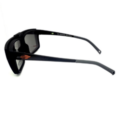 Armação para Óculos Masculino Mormaii Preto Fosco Clip-On M6160 APJ 58