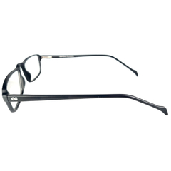 Armação para Óculos Masculino Empório Glasses Preto Fosco Retangular MR9148 C7 55