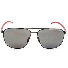 Óculos de Sol Masculino Porsche Design Preto Retangular P8909 A 60