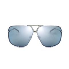 Óculos de Sol Masculino Porsche Design Cromado Piloto/Troca de Lente P8928 C 67