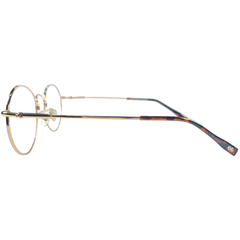 Armação para Óculos Feminino Empório Glasses Verde Musgo/Rosé Redondo PZ9G35 C9 53