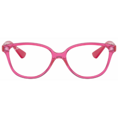 Armação para Óculos Infantil Ray-Ban Rosa Cristal Redondo/Quadrado RB11582L 3796 49