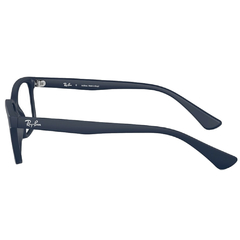 Armação para Óculos Infantil Ray-Ban Azul Escuro Quadrado RB1583L 3800 48