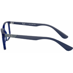 Armação para Óculos Infantil Ray-Ban Azul Marinho Quadrado RB1589L 3793 50