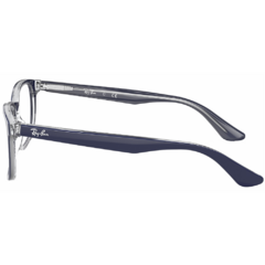 Armação para Óculos Infantil Ray-Ban Azul Marinho/Cristal Quadrado RB1592 3853 48